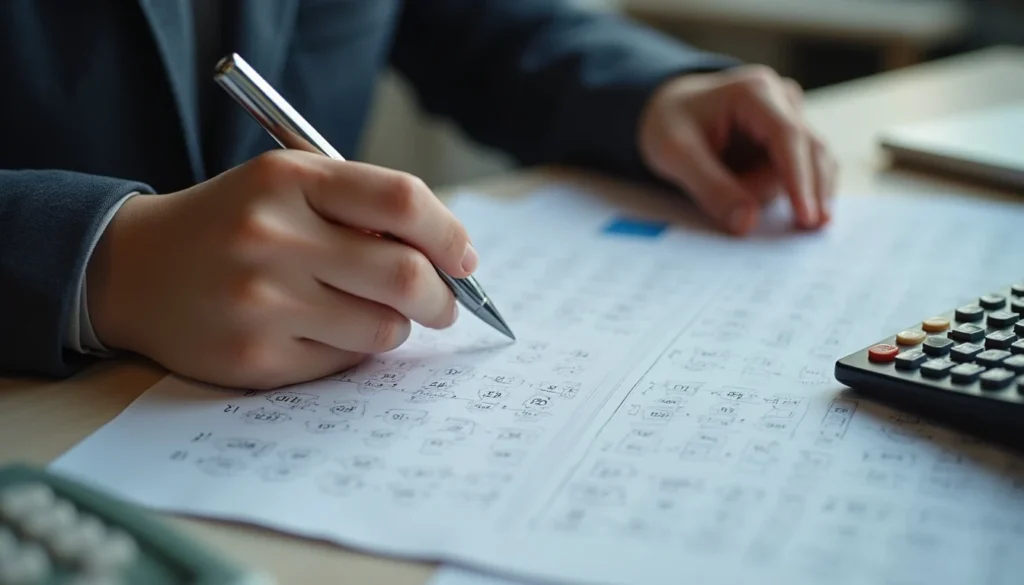 ayt matematik netleri nasıl artırılır için deneme analizi yapan öğrenci görseli